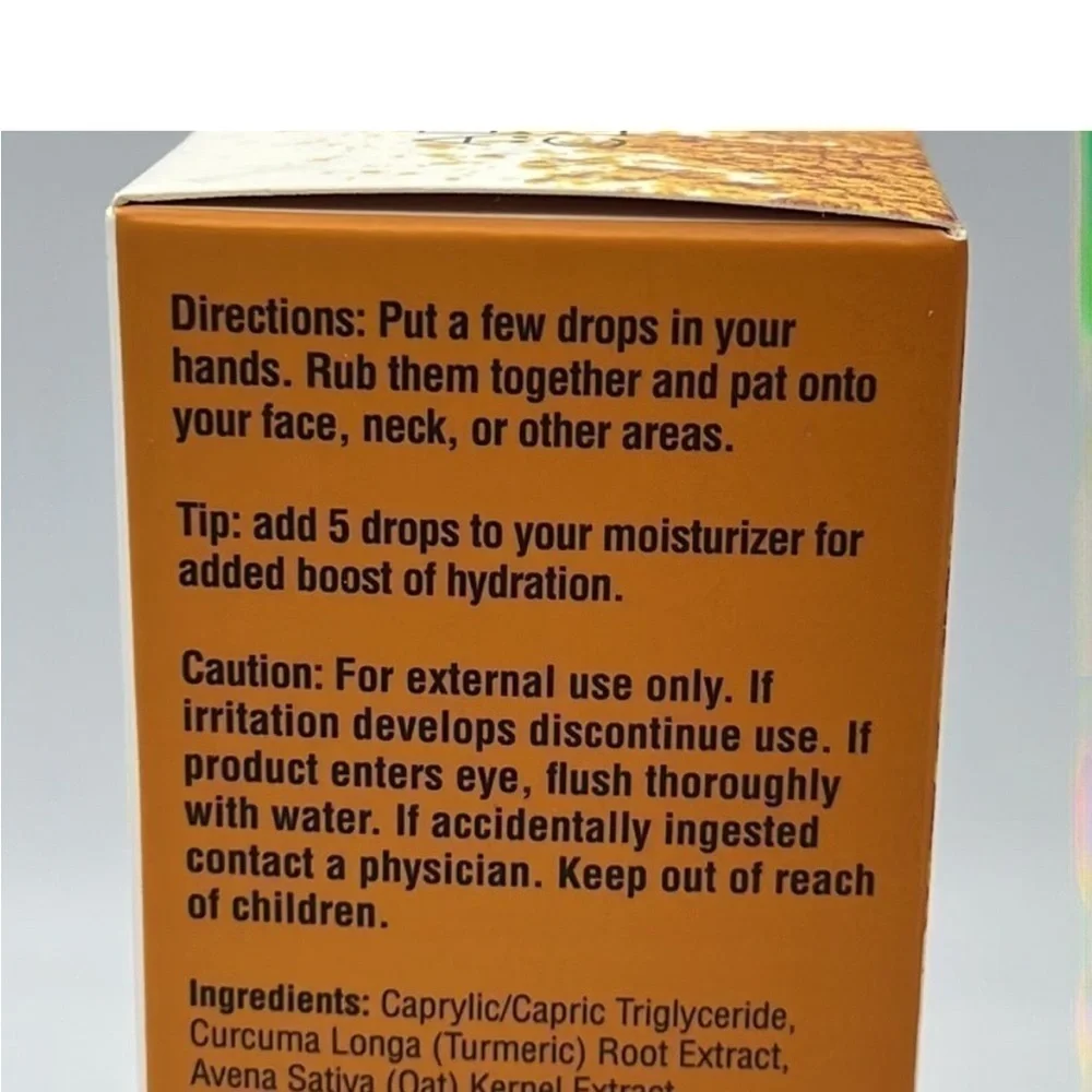 Advanced Clinicals turmeric oil, 1.8 fluid ounces New in Box